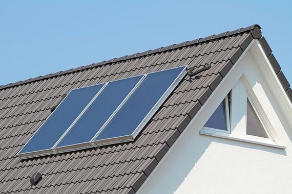 Solarthermie Anlage